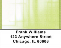 Go High Tech Green Address Labels | LBQBM-39
