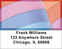 Plastic Rainbows Address Labels | LBQBM-43