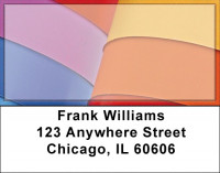 Plastic Rainbows Address Labels | LBQBM-43