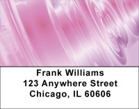 Spinning Pink Address Labels | LBQBM-46