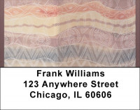 African Inspired Prints Address Labels | LBQBM-50