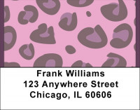 Girly Safari Prints Address Labels | LBQBM-52