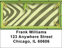 Tropical Animal Prints Address Labels | LBQBM-55