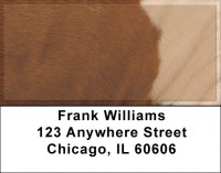Cowhide Prints Address Labels | LBQBM-58