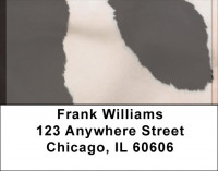 Holstein Cowhides Address Labels | LBQBM-59
