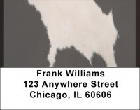 Holstein Cowhides Address Labels | LBQBM-59