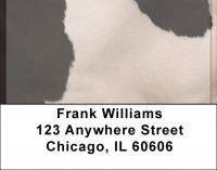 Holstein Cowhides Address Labels | LBQBM-59