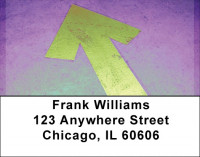 Up Arrows Address Labels | LBQBM-68