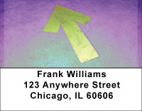 Up Arrows Address Labels | LBQBM-68