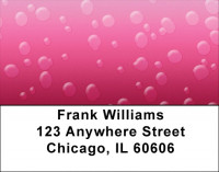 Drops On Hot Color Address Labels | LBQBM-83