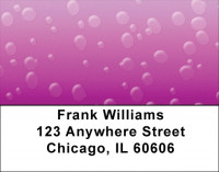 Drops On Hot Color Address Labels | LBQBM-83