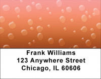 Drops On Hot Color Address Labels | LBQBM-83