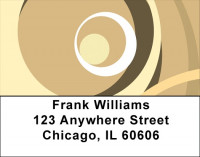Swirlin Circles Address Labels | LBQBN-03