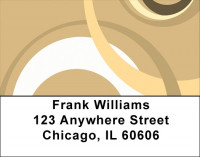 Swirlin Circles Address Labels | LBQBN-03