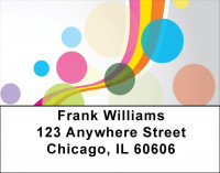 Floating Fun Address Labels | LBQBN-04