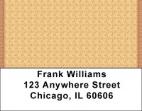 Textures In Fabric Address Labels | LBQBN-19