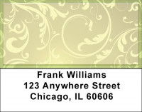 Refreshing Florish Address Labels | LBQBN-33