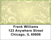 Refreshing Florish Address Labels | LBQBN-33