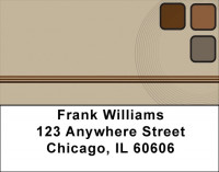 Classic Geometrics Address Labels | LBQBN-37