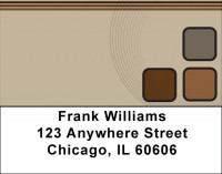 Classic Geometrics Address Labels | LBQBN-37