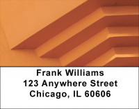 Colorful Architectural Designs Address Labels | LBQBN-39