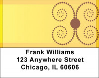 Colorful Geometrics Address Labels | LBQBN-40