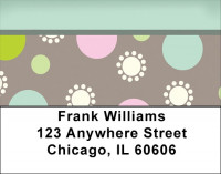 Designer Plaids, Dots And Stripes Address Labels | LBQBN-42