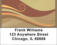 Earthy Geometrics Address Labels | LBQBN-43