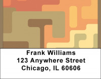 Earthy Geometrics Address Labels | LBQBN-43