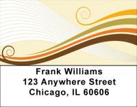 Simple Abstracts Address Labels | LBQBN-51
