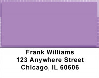 Lines Of Lavendar Address Labels | LBQBN-57