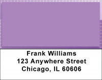 Lines Of Lavendar Address Labels | LBQBN-57