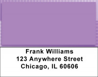 Lines Of Lavendar Address Labels | LBQBN-57