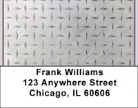 Diamondplate Tough Address Labels | LBQBN-60