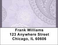 Paisley Prints Address Labels | LBQBN-64