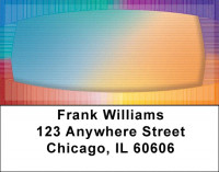 Spend It In Technicolor Address Labels | LBQBN-85