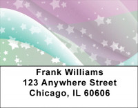 Wrapped In Stars Address Labels | LBQBN-97