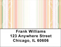 Country Stripes Address Labels | LBQBO-10