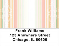 Country Stripes Address Labels | LBQBO-10