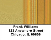 Lace And Stripes Address Labels | LBQBO-15