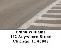 Pound The Pavement Address Labels | LBQBO-18