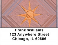 Sun Symbol Of Unity Address Labels | LBQBO-23