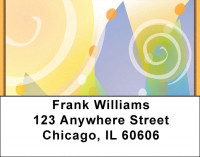 Carnival Canvas Address Labels | LBQBO-24