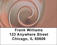 Swirls And Curls Address Labels | LBQBO-28