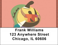 In Daddy's Strong Arms Address Labels | LBQBO-52