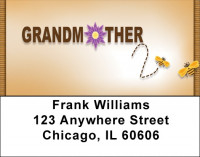 Grandmother 2 Bee Address Labels | LBQBO-57