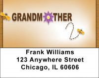 Grandmother 2 Bee Address Labels | LBQBO-57