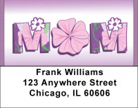Retro Mom Address Labels | LBQBO-64