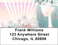 Cat Eyes Address Labels | LBQBO-65