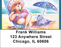 Beach Divas Address Labels | LBQBO-66